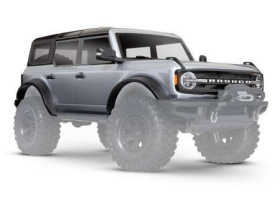 Body, Ford Bronco (2021), complete, I conic Silver (painted) (includes gril le, side mirrors, door handles, fende