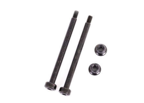 Suspension pins, outer, front, 3.5x48 .2mm (hardened steel) (2)/ M3x0.5mm N L, flanged (2)