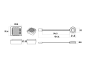 Brushed Regler Crawler ESC70 mit Bluetooth 70A, 2-3S, XT60-Anschluss