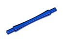 Axle, wheelie bar, 6061-T6 aluminum ( blue-anodized) (1)/...
