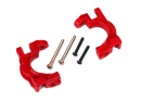 Caster blocks (c-hubs), extreme heavy duty, red (left...