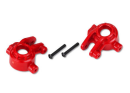 Steering blocks, extreme heavy duty, red (left &...