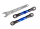 Camber links, rear (TUBES blue-anodiz ed, 7075-T6 aluminum, stronger than t itanium) (2) (assembled with rod ends