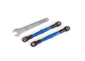Toe links, front (TUBES blue-anodized , 7075-T6 aluminum, stronger than tit anium) (2) (assembled with rod ends a