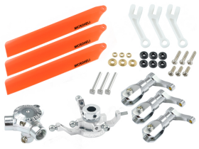 CNC AL/Plastic Triple Orange Blade Conversion set - BLADE 120S/ S2
