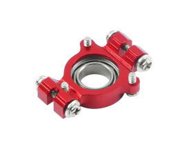 Lower Bearing Hub (RED)(for MICROHELI Frames - BLADE 120 S / S2)
