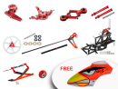 CNC Performance Package (RED) - BLADE 120 S / S2