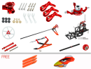 CNC Triple Blades Performance Package (RED) - BLADE 120 S...