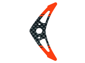 Carbon Fiber Horizontal Fin (RD)(for MICROHELI Tail Boom Support Set BLADE 150S)