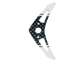 Carbon Fiber Horizontal Fin (WT)(for MICROHELI Tail Boom Support Set BLADE 150S)