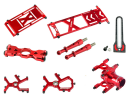 Support Upgrades Main Frame (RED) - BLADE 150 S / Smart