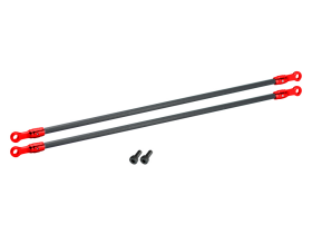 Alu/Carbon Tail Boom Support (RED)(for MICROHELI Tail Boom Support Set BLADE 150S)