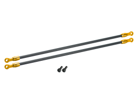 Alu/Carbon Tail Boom Support (GOLD)(for MICROHELI Tail Boom Support Set BLADE 150S)