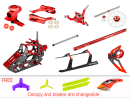 CNC Performance Package (RED) - BLADE 150 S / Smart