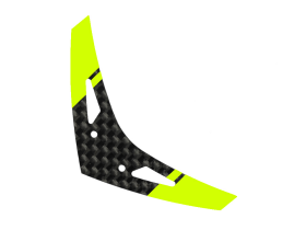 Carbon Fiber Horizontal Fin "G" Style (YL)(for MH Tail Boom Support Mount series)