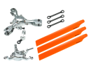CNC Triple Orange Plastic Blades Conversion set - BLADE...