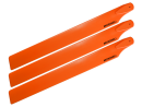 Plastic Triple Main Blade (For MH-23V2001TOR Series)(ORANGE)