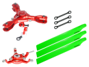 CNC Triple Green Plastic Blades Conversion set (RED) -...