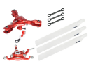 CNC Triple White Plastic Blades Conversion set (RED) -...