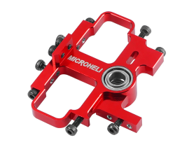 Aluminum Upper Block Bearing (RED)(for MICROHELI Frames - BLADE 330X / 330S)