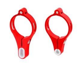 Aluminum Tail Push Rod Support (RED) - BLADE 450X / 330X / 330S