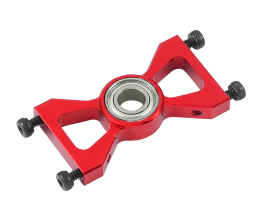 Aluminum Block Bearing Under Main Gear (RED)(for MICROHELI Frames - BLADE 450X / 330X / 330S)