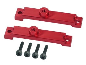 Aluminum Canopy Mount Support set (RED) (for MICROHELI Frames)