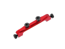 Aluminum Battery Tray Lower Support (RED)(for MICROHELI...