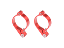 Aluminum Tail Push Rod Support (RED) - BLADE FUSION...