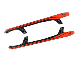 Carbon Fiber Landing Skids "A" Style (RED) - BLADE FUSION 270