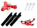 CNC Triple Black Blades Conversion set (RED) -...