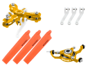 CNC Triple Orange Blades Conversion set (GOLD) -...