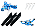 CNC Triple Black Blades Conversion set (BLUE) -...