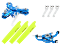 CNC Triple Yellow Blades Conversion set (BLUE) -...