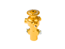 CNC Aluminum Tri-Blade Main Rotor w/ Button (GOLD)(for...