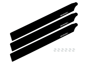 Carbon Plastic Triple Main Blade (For MH-M2EX001TBK Series)