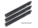 Carbon Fiber Triple Main Blades 185mm (For MH-M2EX001TB...