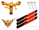 CNC Triple Orange Carbon Plastic Blades Conversion set...
