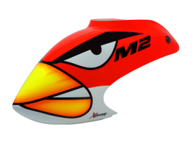 XCanopy Airbrush Fiberglass Angry Bird Canopy - OMP Hobby M2 V1 / V2 / EXP