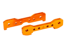 Tie bars, front, 6061-T6 aluminum (orange-anodized)