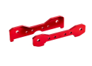 Tie bars, rear, 6061-T6 aluminum (red-anodized)