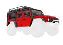 Body, Land Rover Defender, complete, red (includes...