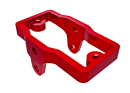 Servo mount, 6061-T6 aluminum (red-an odized)