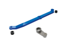 Steering link, 6061-T6 aluminum (blue -anodized)/ servo...
