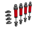Shocks, GTM, 6061-T6 aluminum (red-an odized) (fully...