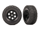 Tires & wheels, assembled (black 1.0 wheels,...