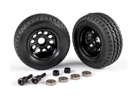 Trailer wheels (2)/ tires (2)/ mounti ng hardware