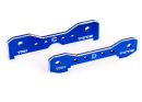 Tie bars, rear, 7075-T6 aluminum (blu e-anodized) (fits...