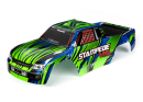 Body, Stampede VXL, green & blue (pai nted, decals...