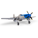 P-51D Mustang 1.2m BNF Basic with AS3X and SAFE Select...